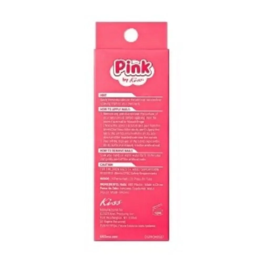 New 24 Pink by KISS Nails NWT Mom Approved